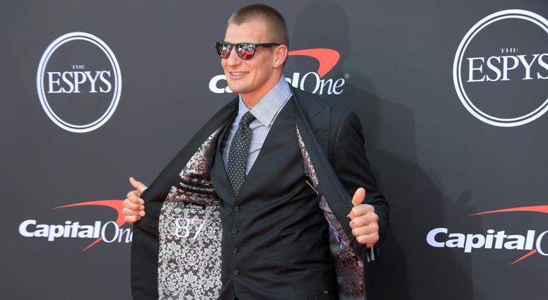 Jul 10, 2019; Los Angeles, CA, USA; Former football player Rob Gronkowski