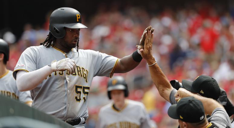 Pittsburgh Pirates first baseman Josh Bell Pittsburgh Pirates first baseman Josh Bell
