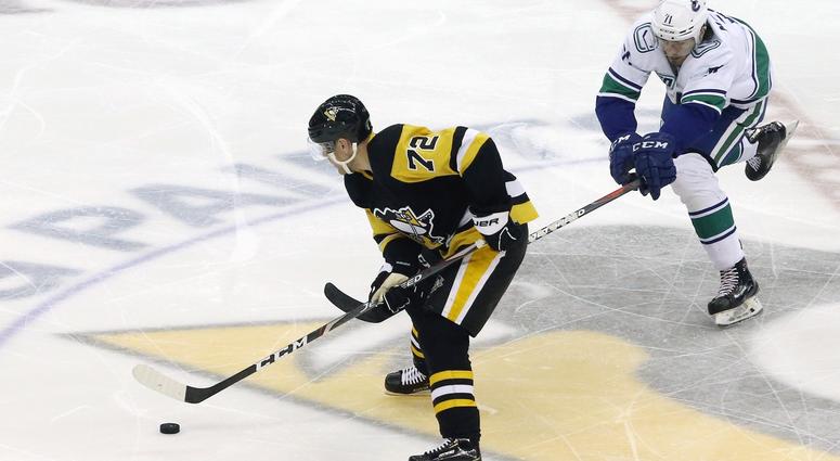 Penguins winger Patrick Hornqvist
