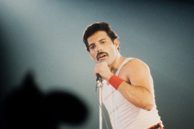Freddie Mercury of Queen Freddie Mercury of Queen