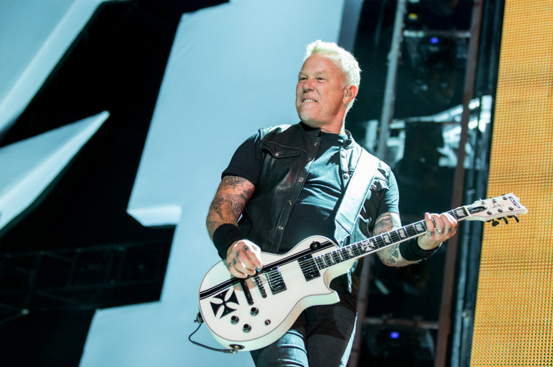 James Hetfield of Metallica James Hetfield of Metallica