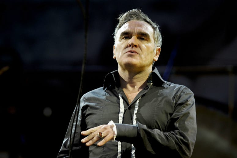 File photo dated 24/06/11 of Morrissey. File photo dated 24/06/11 of Morrissey.