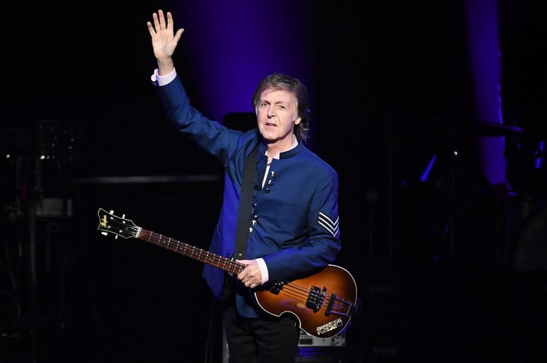 Paul McCartney performs at the American Airlines Arena Paul McCartney performs at the American Airlines Arena