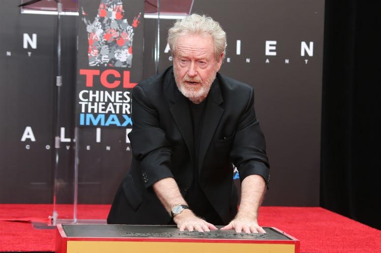 Sir Ridley Scott Hand And Footprint Ceremony Sir Ridley Scott Hand And Footprint Ceremony