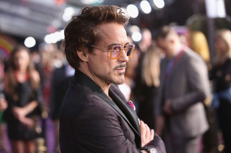 Actor Robert Downey Jr. attends the Los Angeles Global Premiere for Marvel Studios Avengers: Infinity War on April 23, 2018 in Hollywood, California Actor Robert Downey Jr. attends the Los Angeles Global Premiere for Marvel Studios Avengers: Infinity War on April 23, 2018 in Hollywood, California