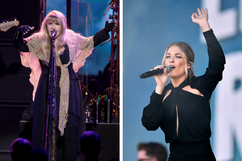 Stevie Nicks and LeAnn Rimes Stevie Nicks and LeAnn Rimes