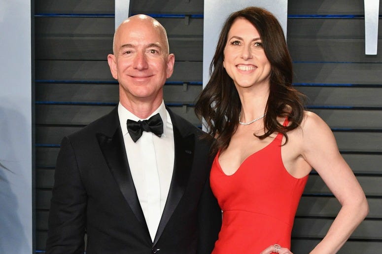 Jeff And MacKenzie Bezos Jeff And MacKenzie Bezos