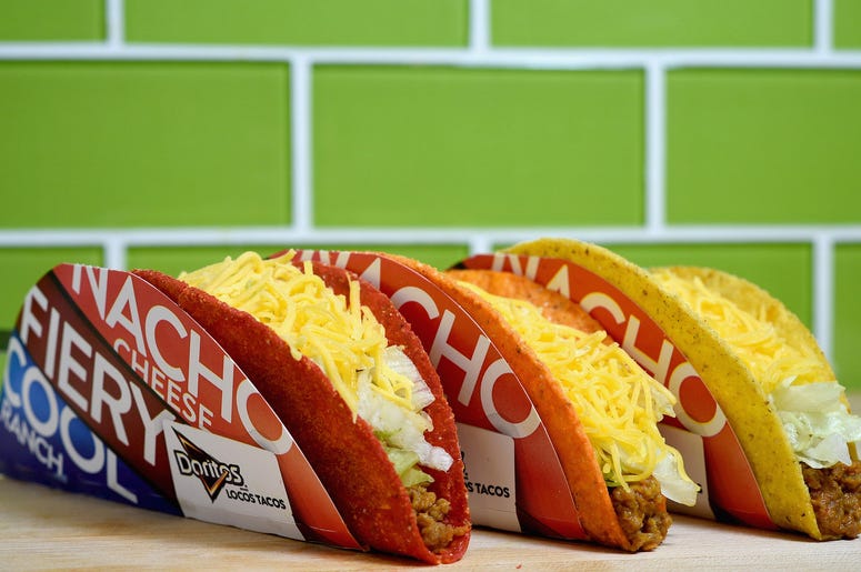 3 Doritos Locos tacos