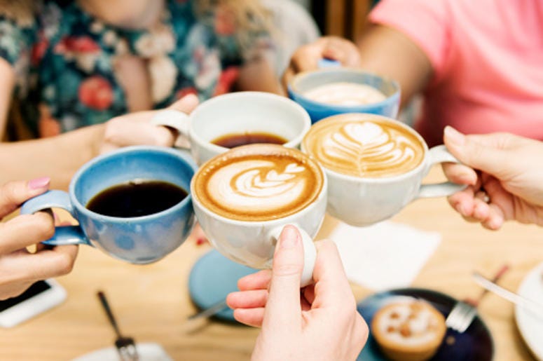 cups of coffee