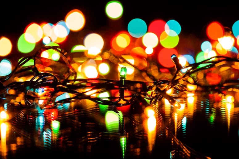 Christmas Lights in March