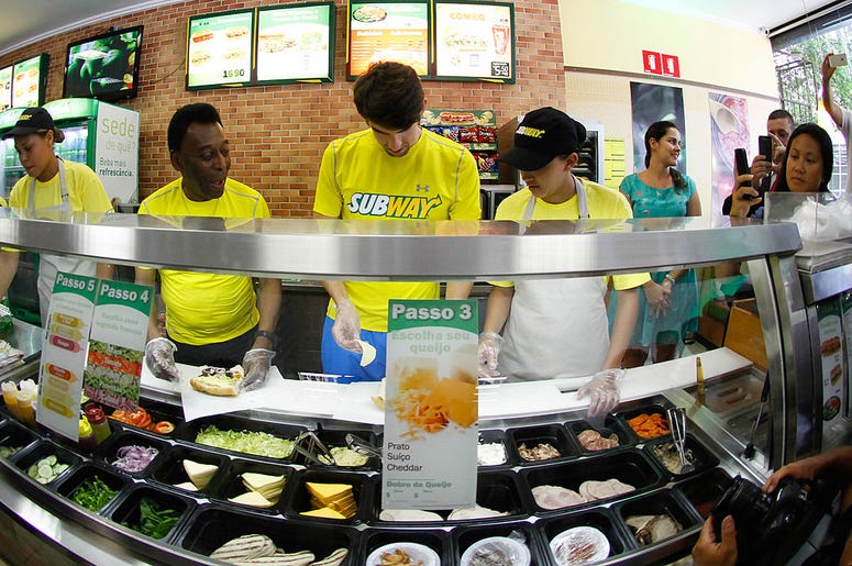 Subway Sandwich shop