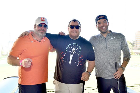 Luke Combs and Tyler Rich Luke Combs and Tyler Rich