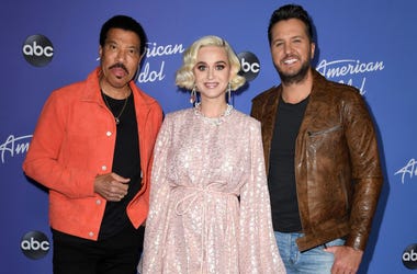 Lionel Richie, Katy Perry and Luke Bryan
