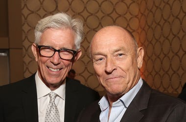 Fritz Coleman with Corbin Bernsen