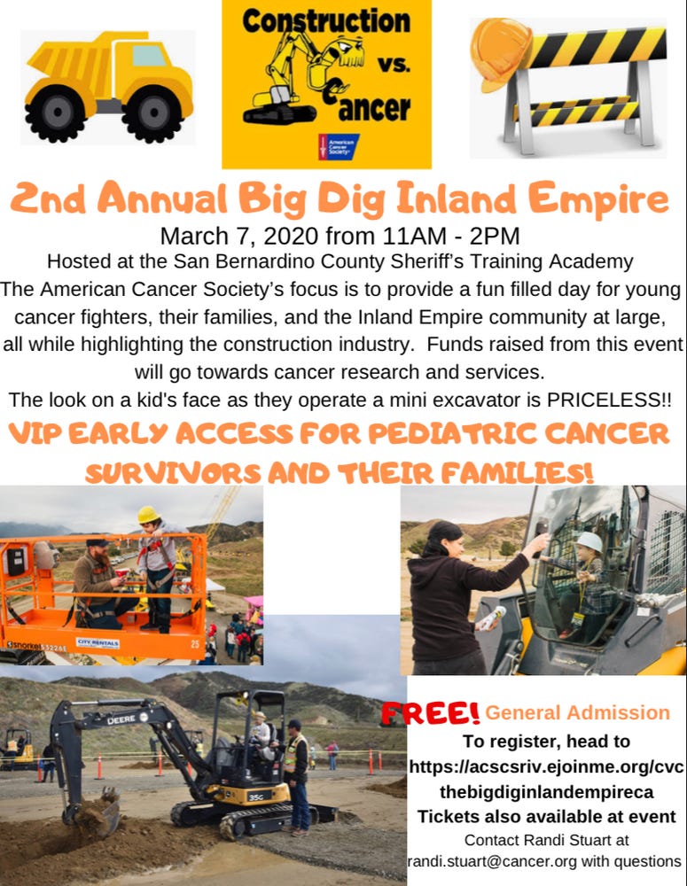2nd Annual Big Dig Inland Empire
