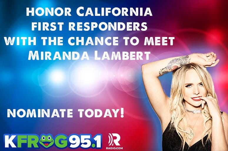 Miranda Lambert First Responders