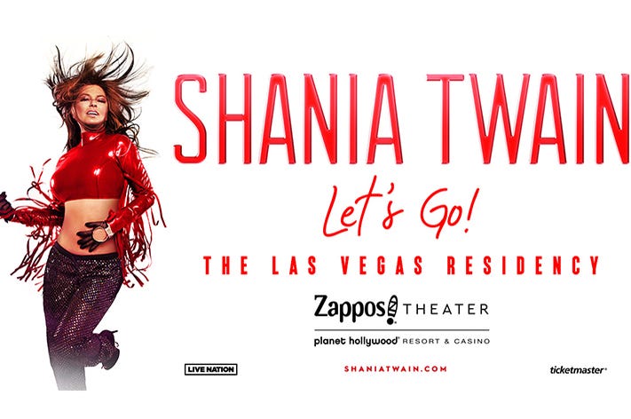 Shania Twain “Let’s Go!” Las Vegas Residency