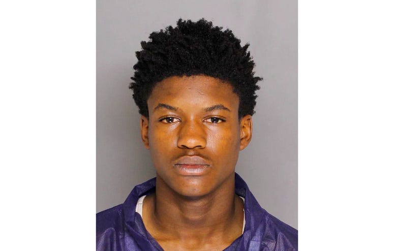 This photo made available by the Baltimore County Police and Fire Department Tuesday, May 22, 2018, shows Dawnta Anthony Harris.