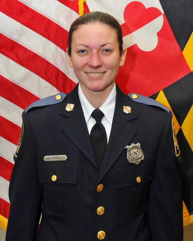 Baltimore County Police officer first class Amy Caprio, who was killed in the line of duty on Monday, May 21, 2018.