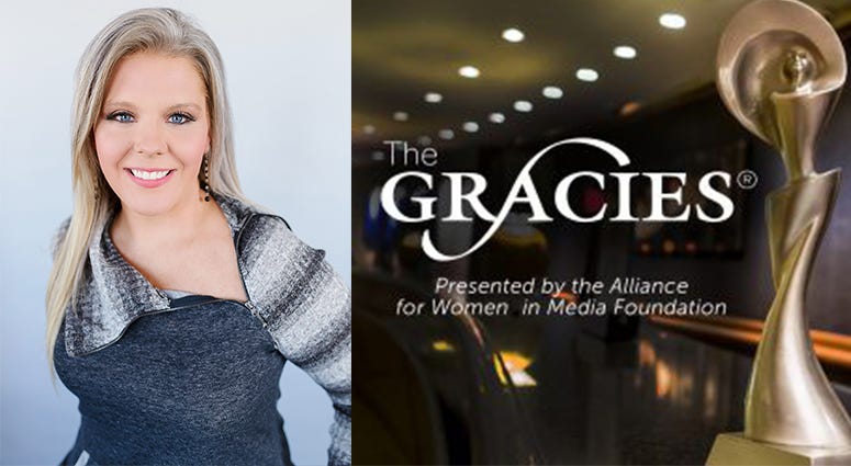 Annie Frey wins Gracie Award