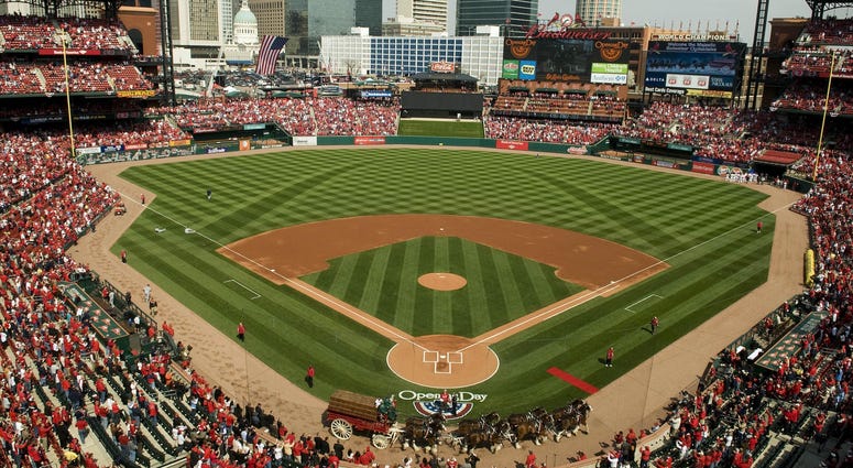 Busch Stadium Opening day