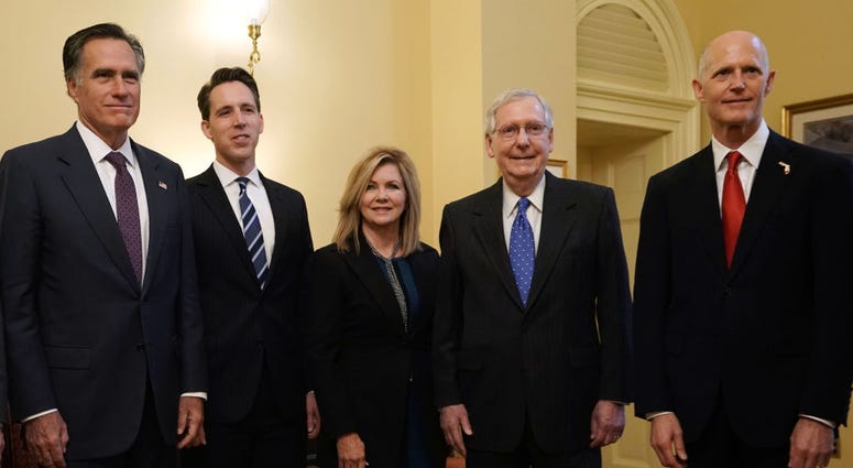 Mitch McConnell, Josh Hawley