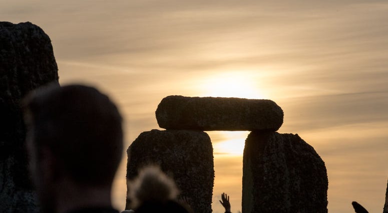 stonehenge, winter solstice