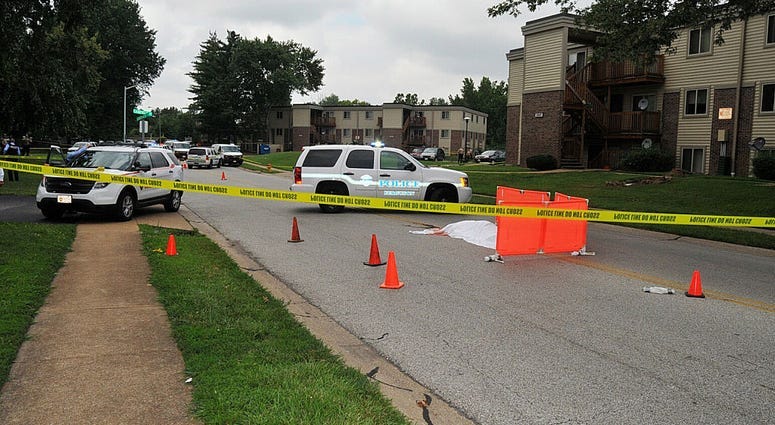 Scene of Michael Brown shooting
