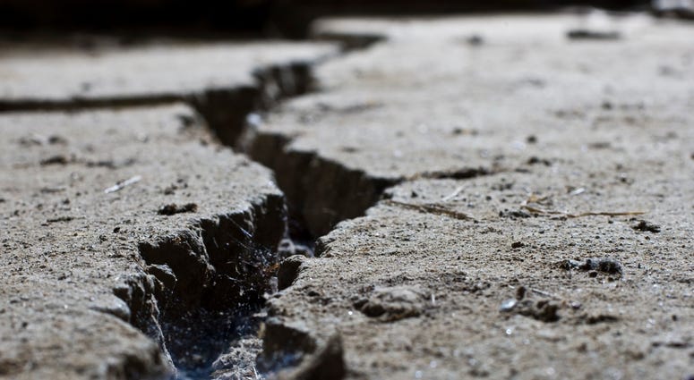 ground cracking