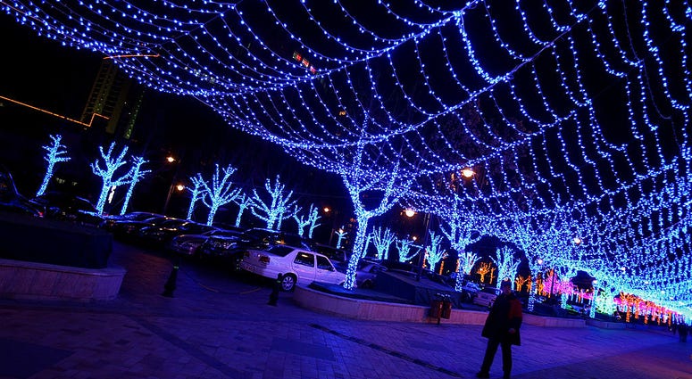 christmas lights