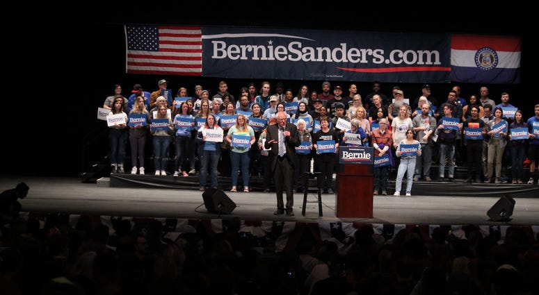 Bernie Sanders in St. Louis Missouri