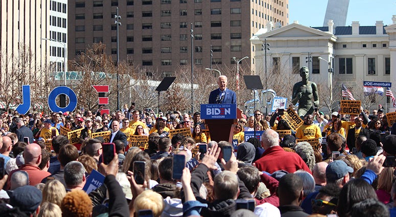 Joe Biden in St. Louis