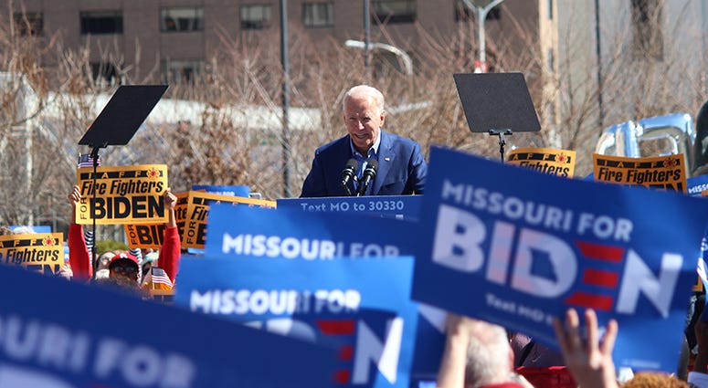 Joe Biden in STL