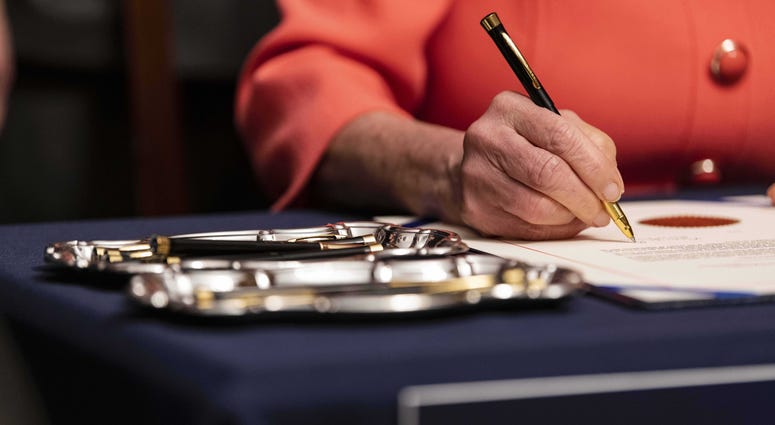 Impeachment Articles Signed