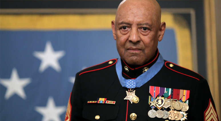 Marine Sgt Maj John Canley Awarded Medal Of Honor For Conspicuous Gallantry In Vietnam Marine Sgt Maj John Canley Awarded Medal Of Honor For Conspicuous Gallantry In Vietnam