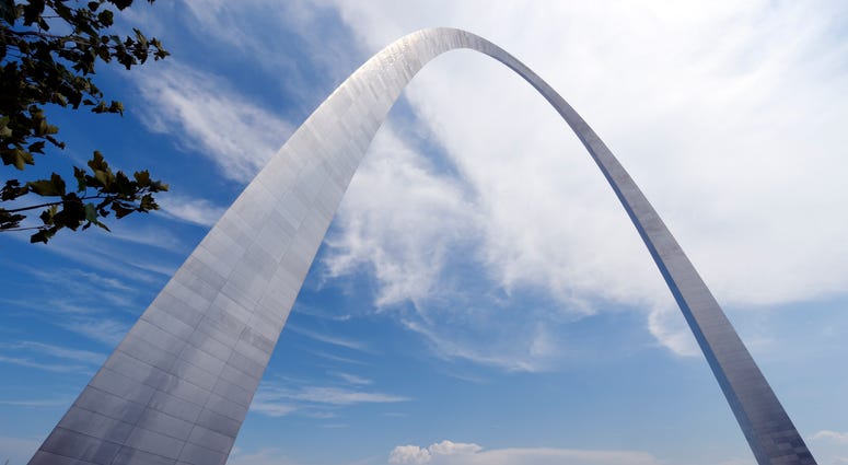 The St. Louis Arch in Missouri