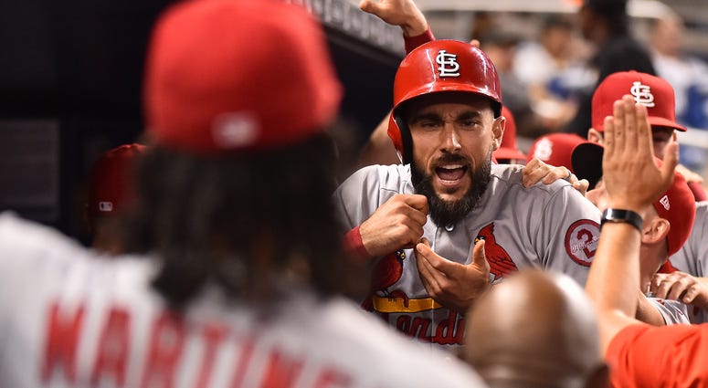 St. Louis Cardinals first baseman Matt Carpenter. St. Louis Cardinals first baseman Matt Carpenter.