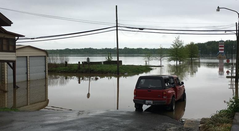 Alton, Illinois flooding