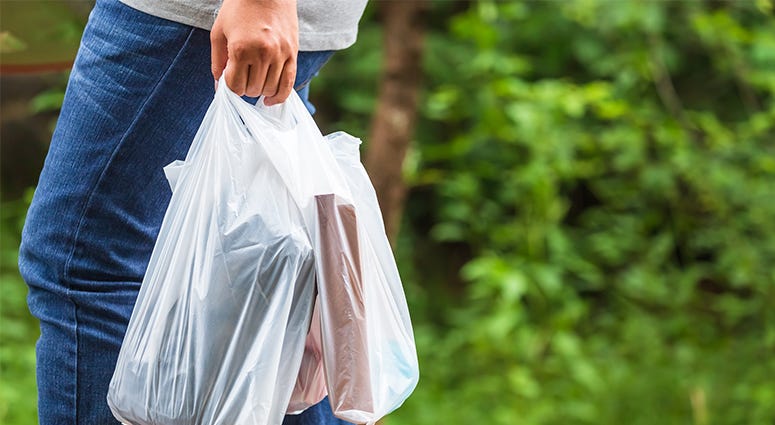 Plastic bags could be taxed in Illinois as part of a new $39 Billion dollar budget.