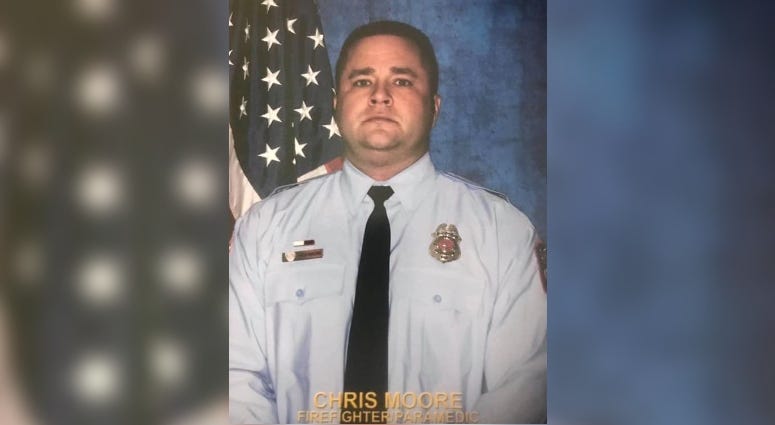 Firefighter Paramedic Chris Moore