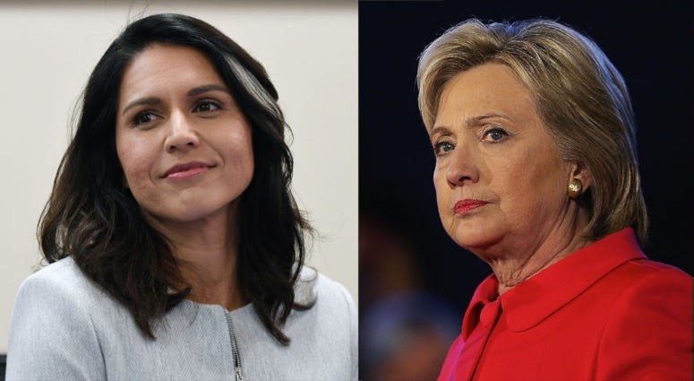 Clinton, Tulsi