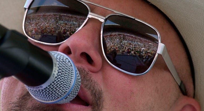 Southern rock group Confederate Railroad lead singer Danny Shirley