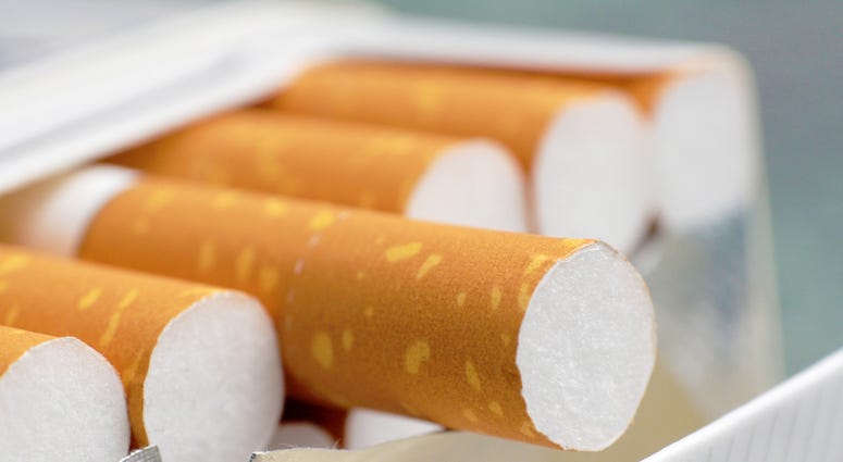 Pack of cigarettes