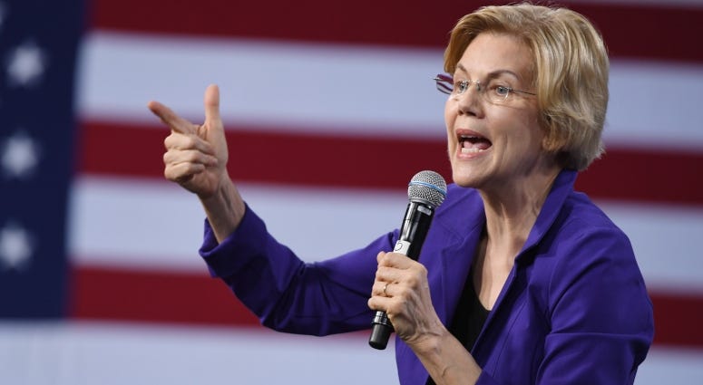 Massachusetts senator Elizabeth Warren