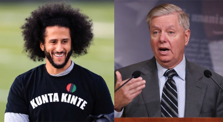Lindsey Graham, Colin Kaepernick