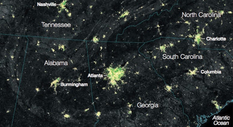 NASA lights