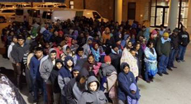 immigrants crossing border illegally
