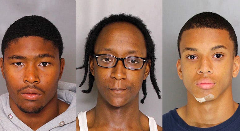 Darrell Jaymar Ward, Derrick Eugene Matthews and Eugene Robert Genius