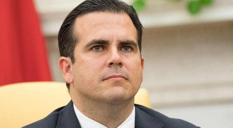 Puerto Rico Governor Ricardo Rosselló
