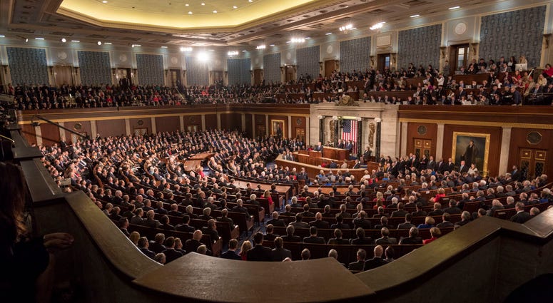 Behind the Scenes with President Donald Trump during 2018 State of the Union Address Behind the Scenes with President Donald Trump during 2018 State of the Union Address